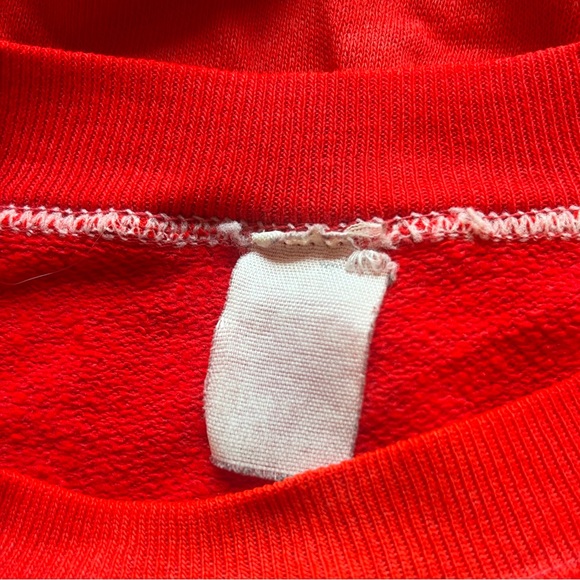 Vintage 80’s A Fine Mess red promo sweatshirt - Picture 6 of 8